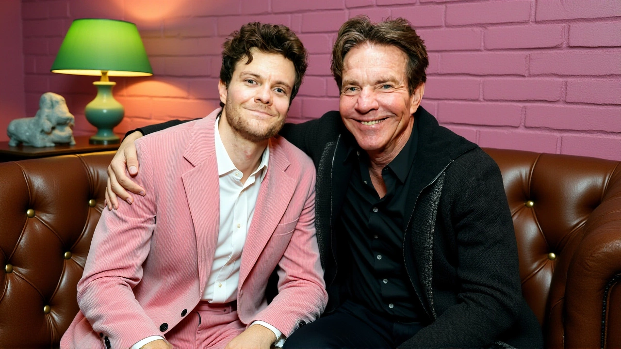 Jack Quaid Backs Jimmy Kimmel on Free Speech; Dennis Quaid Fires Back
